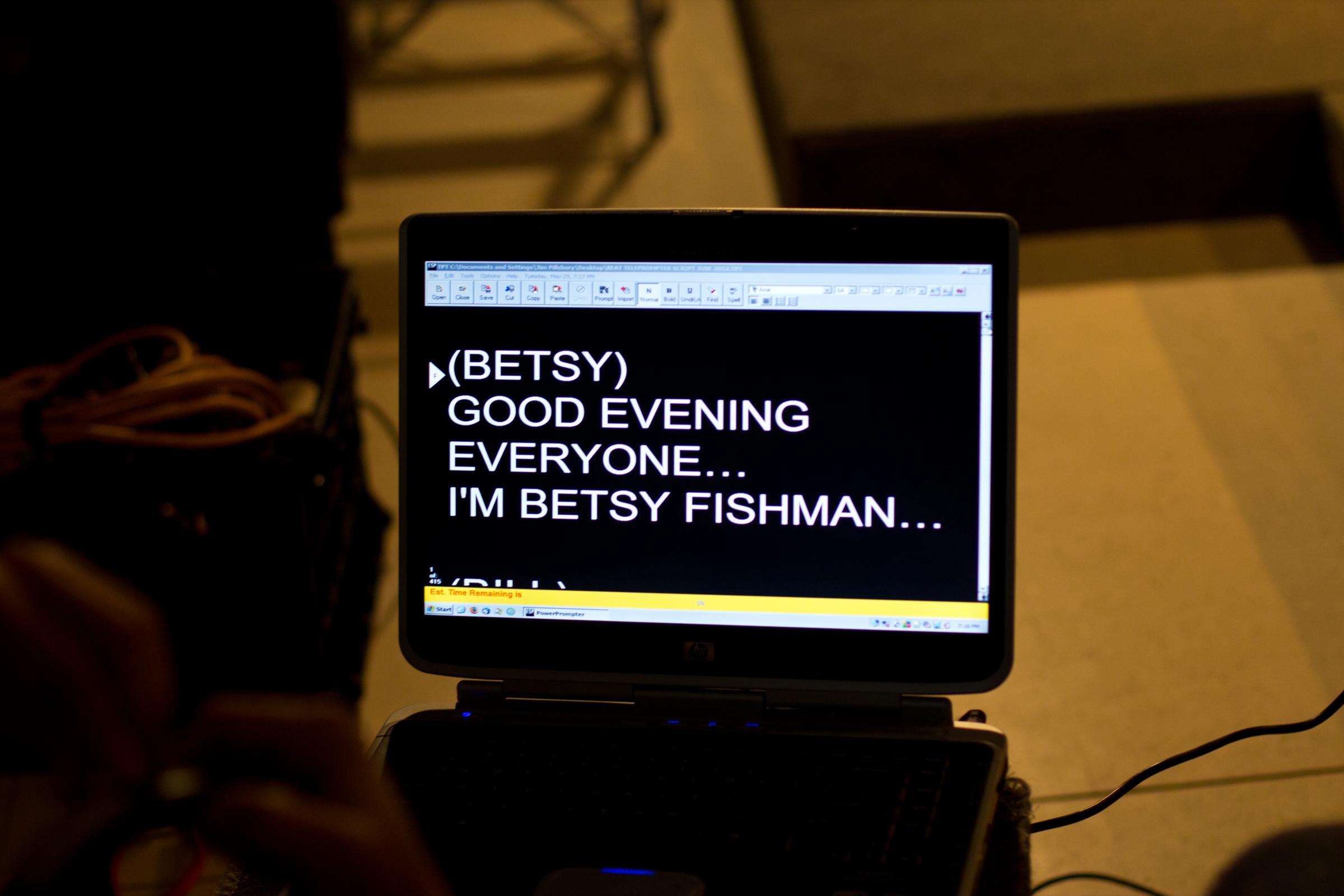 Access Framingham Teleprompter
